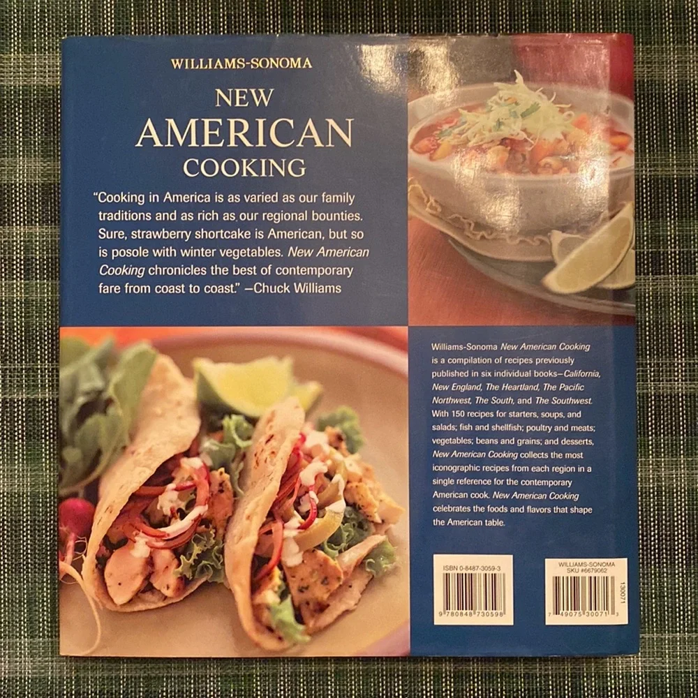 Williams Sonoma New American Cooking